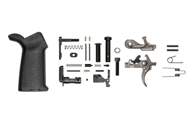 M4E1 Lower Parts Kit w/ 2-Stage NiB Trigger & MOE Grip - Black - $94.99  (Free Shipping over $100)