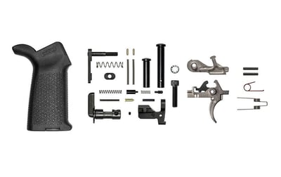 M5 Lower Parts Kit w/ 2-Stage NiB Trigger & MOE Grip - Black - $104.99  (Free Shipping over $100)
