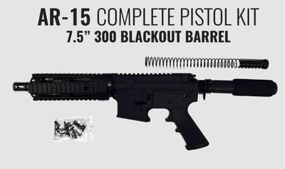 AR-15 Pistol Kit Complete With 80% Lower