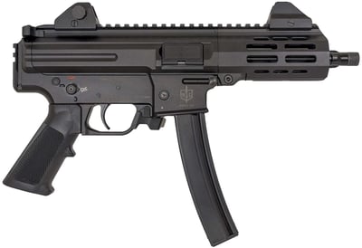 MAC 12755001 IX 9mm Luger 30+1 6.50" Threaded Barrel, Picatinny Rail Receiver & Rear, Black Polymer Grip - $577.11 (E-mail Price) 
