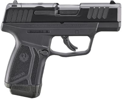 Ruger Max-9 Semi-Auto Optic Ready 9mm 12rd Pistol, Black - $229.99