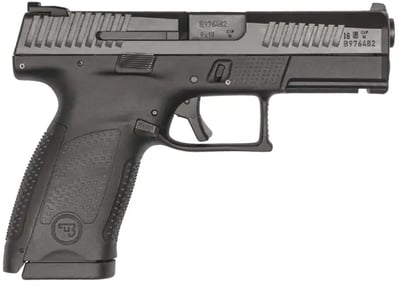 CZ 91531 P-10 C 9mm Luger 4" 15+1 Black Black Polymer Grip Reversible Magazine Release Dahlonega Armory - $361.65 