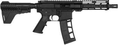 Davidson Defense IX 7.5-inch 1:10 9MM AR-15 Pistol, Blemished Black Freefloat M-Lok Handguard, 32-Round Exomag - $339.99 