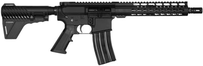 Davidson Defense Mutton Chops 10.5-inch Pistol-Gas 1:8 .300 BLK AR-15 Pistol, Black Freefloat Keymod Handguard - $299.99 