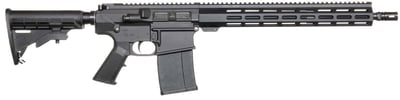 Andro Corp 16" 308 Win Divergent Forged Rifle 20rd, Base Black - 30816DBFORGED - $699.99