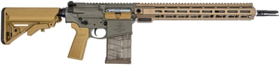 PSA Sabre-10A1 Forged 16" .308 Mid-Length w/Moss Green Receivers and Burnt Bronze Rail - $1199.99