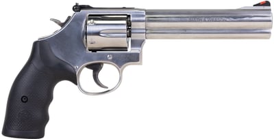 Smith & Wesson Model 686 .357 Magnum/.38 Special +P 6-Rds 6" Stainless Steel Revolver - $699.99
