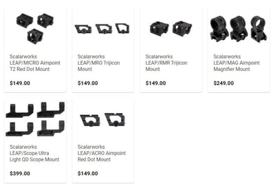 15% OFF All Scalarwork Mounts on Sale with Coupon Code "OVERSTOCK" (Free S/H over $175)