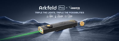 Olight Presale Arkfeld Pro Sootch Edition Stonewashed Ti - $104.99 (Free S/H over $49)
