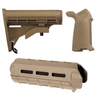 Magpul AR-15 Furniture Kit FDE - MOE Grip, Handguard & Stock - $29.99