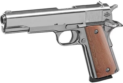 Armscor Rock Island GI Standard FS Pistol .45 ACP 5" barrel 8 Rnds Stainless - $640.55 (Free Shipping on $100+ Orders)