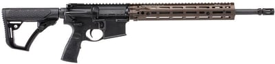 Daniel Defense DD4 RIII 5.56mm 16" M-LOK Semi-Automatic Rifle - Brown/Black - No Mag - 02-191-03270-067 - $1819 (FREE Shipping over $50)