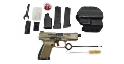Canik TP9 Elite Combat 9mm Pistol w/ Full Accessory Kit FDE - $699.99