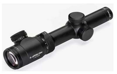 Athlon Talos BTR Gen2 1-4x24mm Riflescope, SFP Ill AHSR14 MIL Reticle, Black - $149.99 