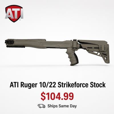 ATI Ruger 10/22 Strikeforce Stock - $104.99 