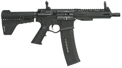 ATI Alpha Maxx 5.56 NATO 7.5" Barrel 60rd Optic Ready AR-15 Pistol Matte Black - $298.03
