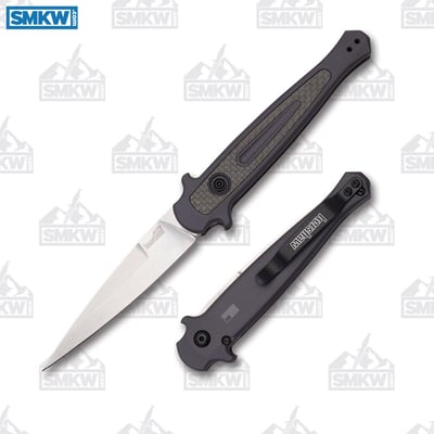 Kershaw Launch 8 Stiletto Out-the-Side Automatic Knife (Gray, Carbon Fiber) - $99.99 (Free S/H over $75, excl. ammo)