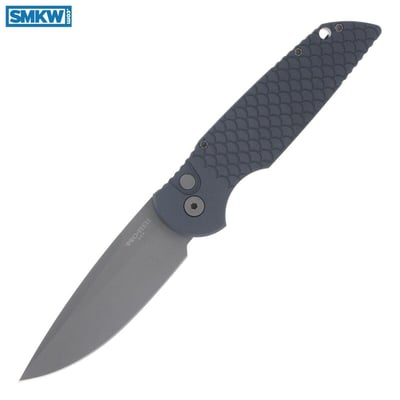 ProTech TR-3 Tactical Response Out-the-Side Automatic Knife (SMKW Exclusive Smoky Grey with Fish Scale Texture) - $199.99 (Free S/H over $75, excl. ammo)