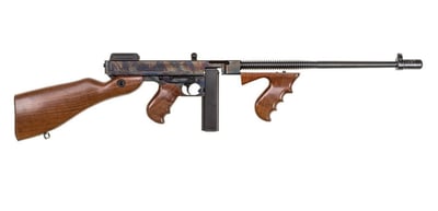 Thompson 1927A-1 Deluxe .45 ACP 18" 20rd Semi-Automatic Carbine, Brown - $1499.99 