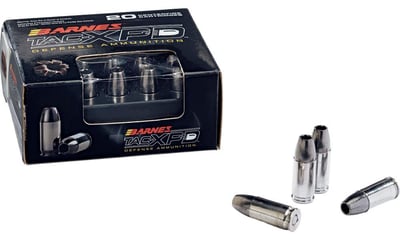Barnes TAC-XPD .380 Auto 80 Grain 20 Rnds - $10.99 (Free Shipping over $50)