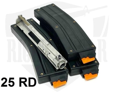RTB Dedicated 22 LR Stainless Steel Bolt Group / (3) 25-Round Magazines - $149.96 