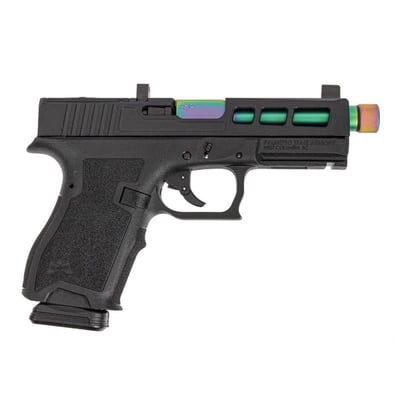 PSA Dagger Compact 9mm Pistol With SW1 Extreme Carry Cut RMR Slide & Chameleon Threaded Barrel, Black - $259.99 
