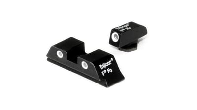 Trijicon 3 Dot Night Sights Green w/White Outline Glock 17/17L/19/22/23/24/26/27/33/34/35/38/39 - $90.99 (Free S/H over $49 + Get 2% back from your order in OP Bucks)