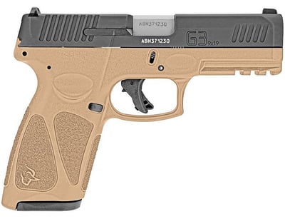 Taurus G3 9mm Black/FDE 4 17+1 - $229.99 (Free S/H on Firearms)