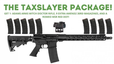 Taxslayer Vodoo Witch Doctor Rifle Package 5.56 16" with 10 Total Amend2 Mags & Romeo MSR RED DOT! - $699.99