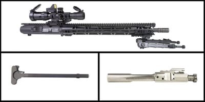 Davidson Defense 'Rezin' 18" LR-308 .308 Win Nitride Rifle Complete Upper Build - $634.99 (FREE S/H over $120)