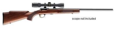 Browning 025176202 T-Bolt Target/Varmint 22 LR 10+1 22" Satin Walnut Fixed w/Monte Carlo Comb Stock Polished Blued Right Hand - $640.36
