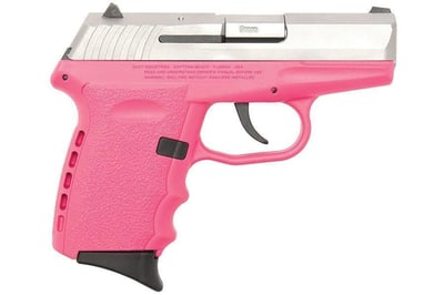 SCCY CPX-2 9MM PINK STAINLESS PISTOL - $245.99  ($7.99 Shipping On Firearms)