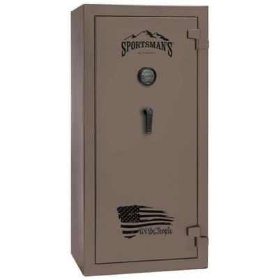 Sportsman's We the People 24 Gun Safe by Liberty - Flat Dark Earth/Flag - $639.77 + Free Shipping (Ships to Store Only)