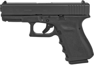 Glock 19 Gen3 Striker Fired Compact 9mm 10rd 4.02" Barrel Polymer Frame Fixed Sights - Black Matte - $439.12 after Code: "SEPSAVE12" 