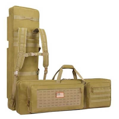 CVLIFE 42" Lockable Soft Rifle Case with Backpack Straps - $40.79 w/code "R7EB47J8" + FREE Shipping