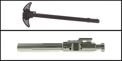 BCG/CH: Ambidextrous Charging Handle, AR10, Black + Mercury Precision .308 LR308 Complete Bolt Carrier Assembly Nickel Boron, Fits Most .308 AR Based Rifles - $139.99 (FREE S/H over $120)