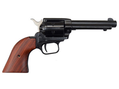 Heritage Rough Rider Revolver - .22 LR 4.75" Blued with Wood Grips RR22B4 - $114.12