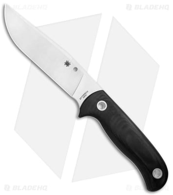 Spyderco Bradley Bowie Fixed Blade Knife G-10 (5.125" Satin) FB33GP - $219.99 (Free S/H over $99)