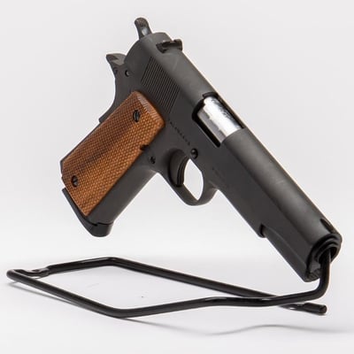 Taylors and Co. 1911Standard 45ACP 5" Checkered Grip BL - $460.99 ($9.99 S/H on Firearms / $12.99 Flat Rate S/H on ammo)