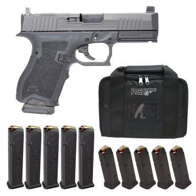 PSA Dagger Compact 9mm RMR Pistol w/ 10 PMAG 27rd/15rd Magazines & PSA Pistol Bag - $399.99