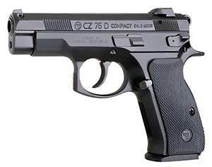 CZ 75 D PCR Compact 9mm 3.75" Barrel 14 Rnd Black - $549.99 