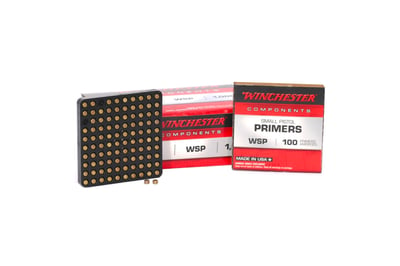 Winchester WSP Small Pistol Primers #1-1/2, 1000 Count - WSP - $99.95  ($8.99 Flat Rate Shipping)