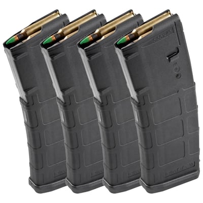 4 Magpul PMAGS Loaded with 5.56x45mm M855 Green Tip 120 Rounds - $99.99
