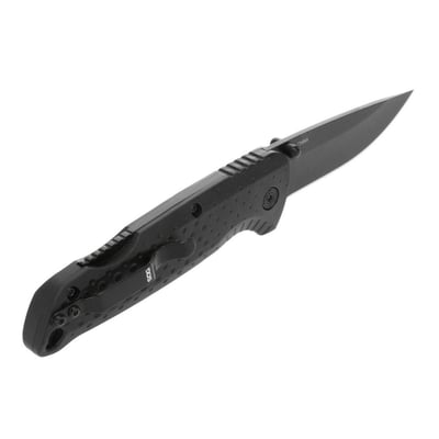 SOG Knives Adventurer LB Folding Knife Drop Point Black - Durable, Lightweight and Reliable Handle - SOG-13-11-01-43 - $12.99