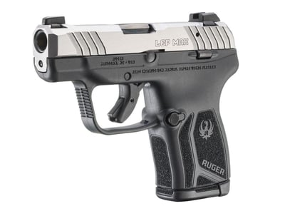 Ruger LCP Max Compact .380 ACP 2.80" 10rd Pistol, Black / Matte Stainless - $199.99 