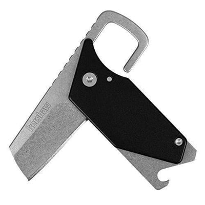 Kershaw Pub, Black Multifunction Pocket Knife with 1.6" 8Cr13MoV Stonewash Blade and Black Handle - $18.96 + Free S/H over $25 (Free S/H over $25)