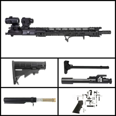 Davidson Defense 'TT 5.56' 16-inch AR-15 5.56 NATO Nitride Rifle Full Build Kit - $599.99 (FREE S/H over $120)