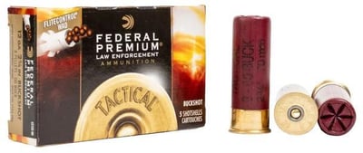 Federal LE133 00 12 Ga Buckshot Reduced Recoil 8 Pellet - 250 Rounds - $239.99