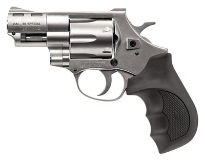 EAA Windicator 357 Mag 6 Round 2" Nickel Aluminum Black Rubber Grip - $328.94 (e-mail price) 