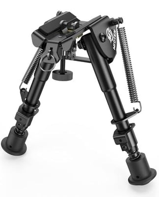 40% off MidTen Rifle Bipod 6-9 Inches, Lightweight Shooting Sling Stud Bipod, Heavy Duty Non-Slip Feet for Hunting w/code FIOH7DEV + FREE Shipping